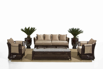 RIGEL - Low marble garden side table by Samuele Mazza Outdoor - view 3